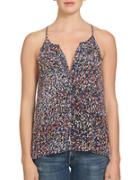 1 State Printed Relaxed-fit Top