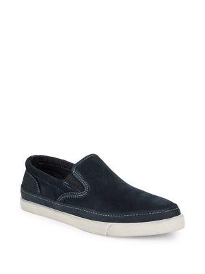 John Varvatos Jet Leather Slip-on Sneakers