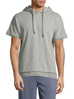 Askya Heathered Drawstring Hoodie