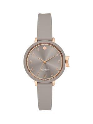 Kate Spade New York Park Row Three-hand Silicone Watch