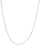 Lord & Taylor 925 Sterling Silver Wheat Chain Necklace