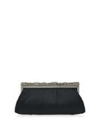 Adrianna Papell Kit Satin Embellished Convertible Clutch