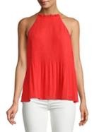 Highline Collective Pleated Halterneck Top