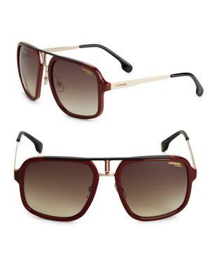 Carrera 58mm Square Sunglasses