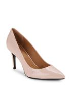 Calvin Klein Gayle Leather Point-toe Pumps