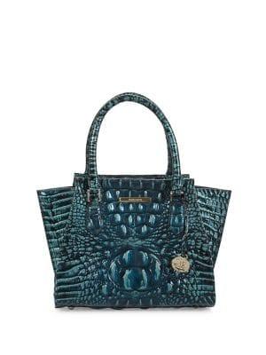 Brahmin Priscilla Convertible Leather Mini Satchel