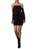 Tiger Mist Peta Self-tie Bodycon Dress