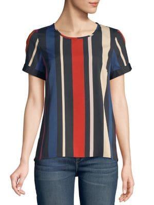 Vero Moda Short Sleeve Striped Top