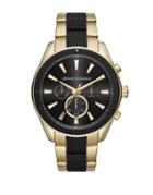 Armani Exchange Enzo Stainless Steel Chronograph Bracelet Watch