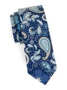 Barbara Blank Paisley & Floral Cotton Tie