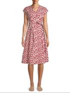 Max Mara Floral Wrap Dress