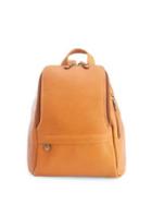 Royce New York Leather Knapsack
