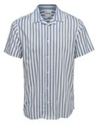 Only And Sons Striped Button-down Shirt
