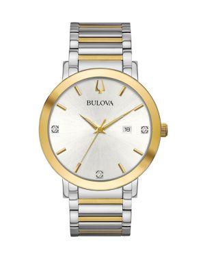 Bulova Modern Stainless Steel Bracelet Watch