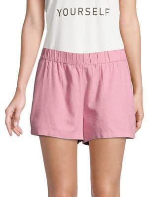 Vero Moda Linen Blend Pull-on Shorts