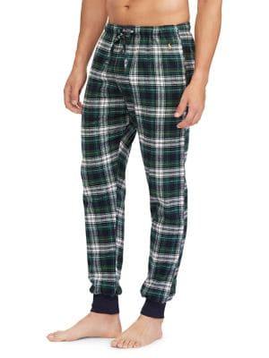 Polo Ralph Lauren Plaid Flannel Joggers