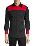 Calvin Klein Colorblocked Button-down Shirt