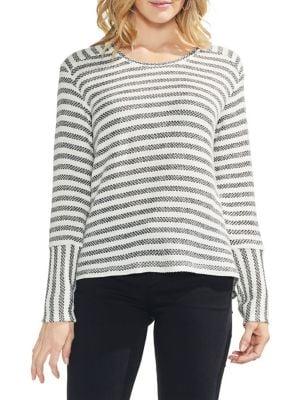 Vince Camuto Long Sleeve Striped Top