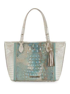 Brahmin Medium Serendipity Schulz Asher Leather Tote