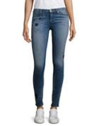 Hudson Jeans Nico Embroidered Star Skinny Jeans