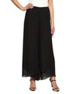 Alex Evenings Wide-leg Chiffon Pants