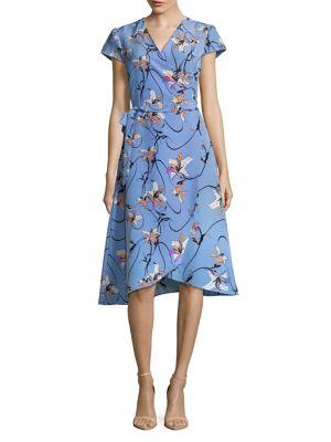 Vero Moda Cannes Tulip-hem Wrap Dress