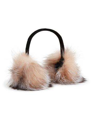 Surell Fox Fur Earmuffs