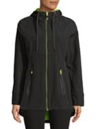 Michael Michael Kors Full-zip Hooded Raincoat