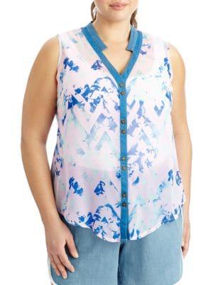 Modamix Plus Plus Plus Print Button Front Top