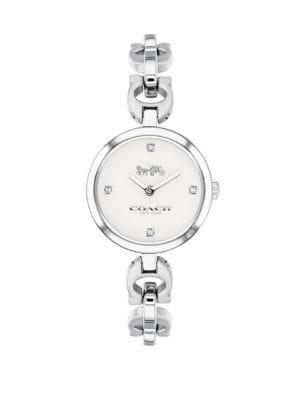Coach Signature Chain Bracelet Watch