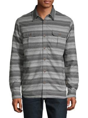 Surfsidesupply Striped Button-down Shirt