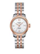 Tissot T-classic Le Locle Automatic Stainless Steel & Diamond Bracelet Watch