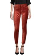 7 For All Mankind Velvet Ankle Skinny Pants