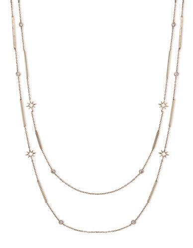 Jenny Packham Goldplated Double Star Strand Necklace