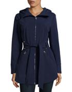 Jessica Simpson ?water-resistant Hooded Raincoat