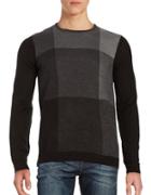Calvin Klein Birdseye Merino Wool-blend Sweater