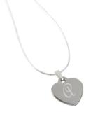 Cathy's Concepts Bridesmaid Gifts Personalized Heart Pendant Necklace