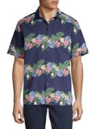 Tommy Bahama Regular-fit Lei Low Stripe Camp Shirt