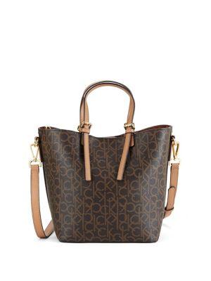 Calvin Klein Logo Double Tote Bag