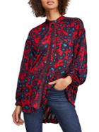 Free People Printed High-low Tunic