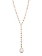 Nanette Lepore Filigree Ball Accented Y-necklace