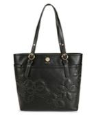 Anne Klein Studded Floral Tote Bag