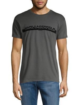 Karl Lagerfeld Crewneck Logo Tee
