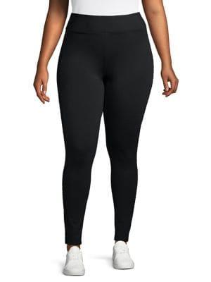 Marc New York Performance Plus Embellished Side-stripe Leggings