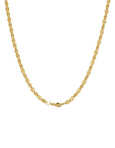 Lord & Taylor 14k Yellow Gold Flat Chain