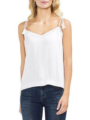 Vince Camuto Amalfi Breeze Tie Strap V-neck Top