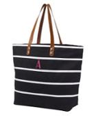 Cathy's Concepts Personalized Oversize Canvas Tote