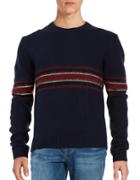 Plac Striped Wool-blend Sweater