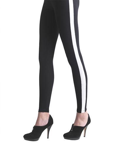 Via Spiga Via Spiga Contrasting Trim Tuxedo Leggings