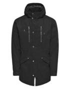 Only And Sons Solid Hooded Parka